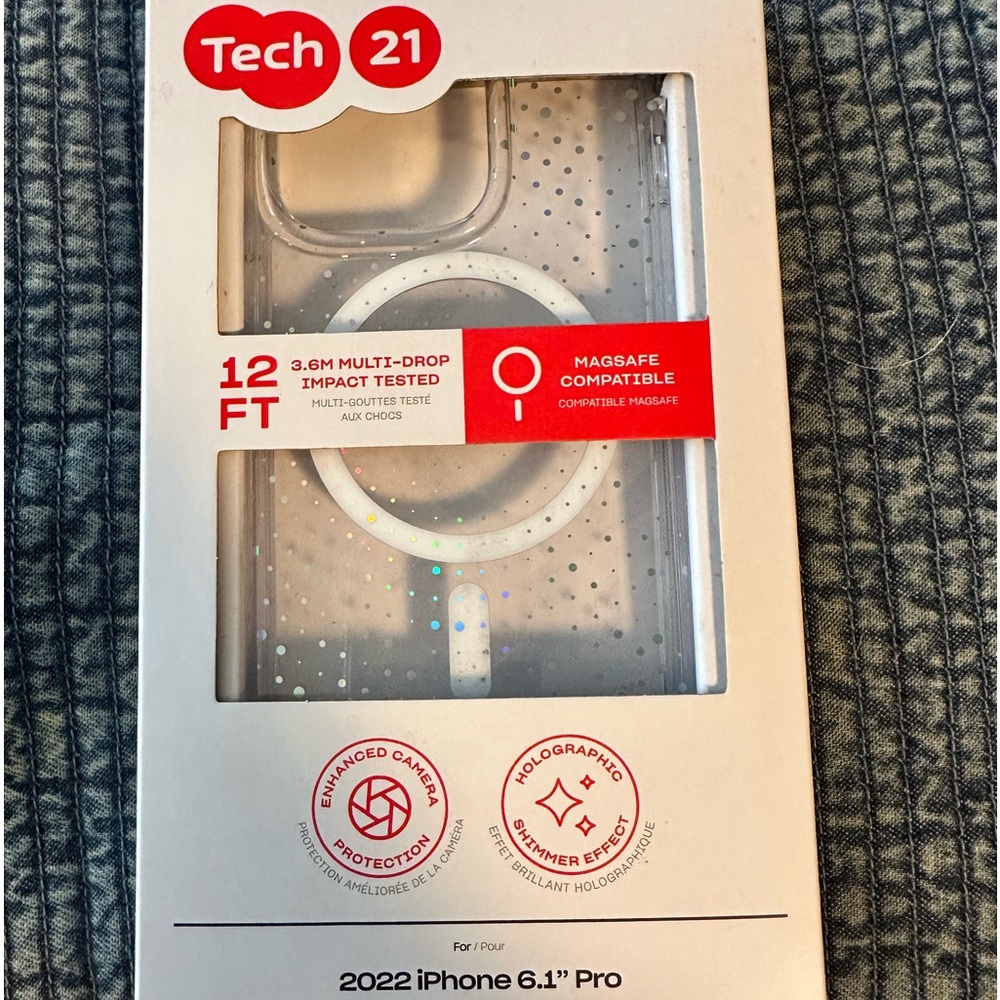 Eco Sparkle Case with MagSafe for iPhone 14 Pro - brand new!